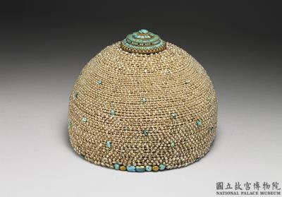 图片[2]-Pearl hat with turquoise inlay, Qing dynasty, 18th century-China Archive